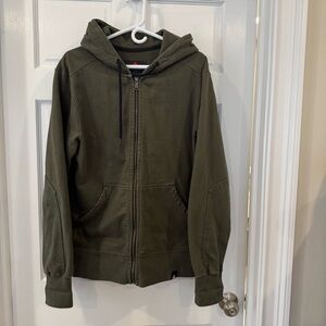 American Giant Classic Full Zip Hoodie - Deep Olive